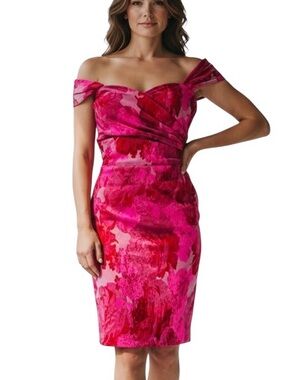neiman marcus teri jon cocktail dresses Rickie Freeman For Teri Jon High-Low Embroidered Tulle Maxi Dress, Lavender Multi, Women's, 18, Casual & Work Dresses Maxi Dresses